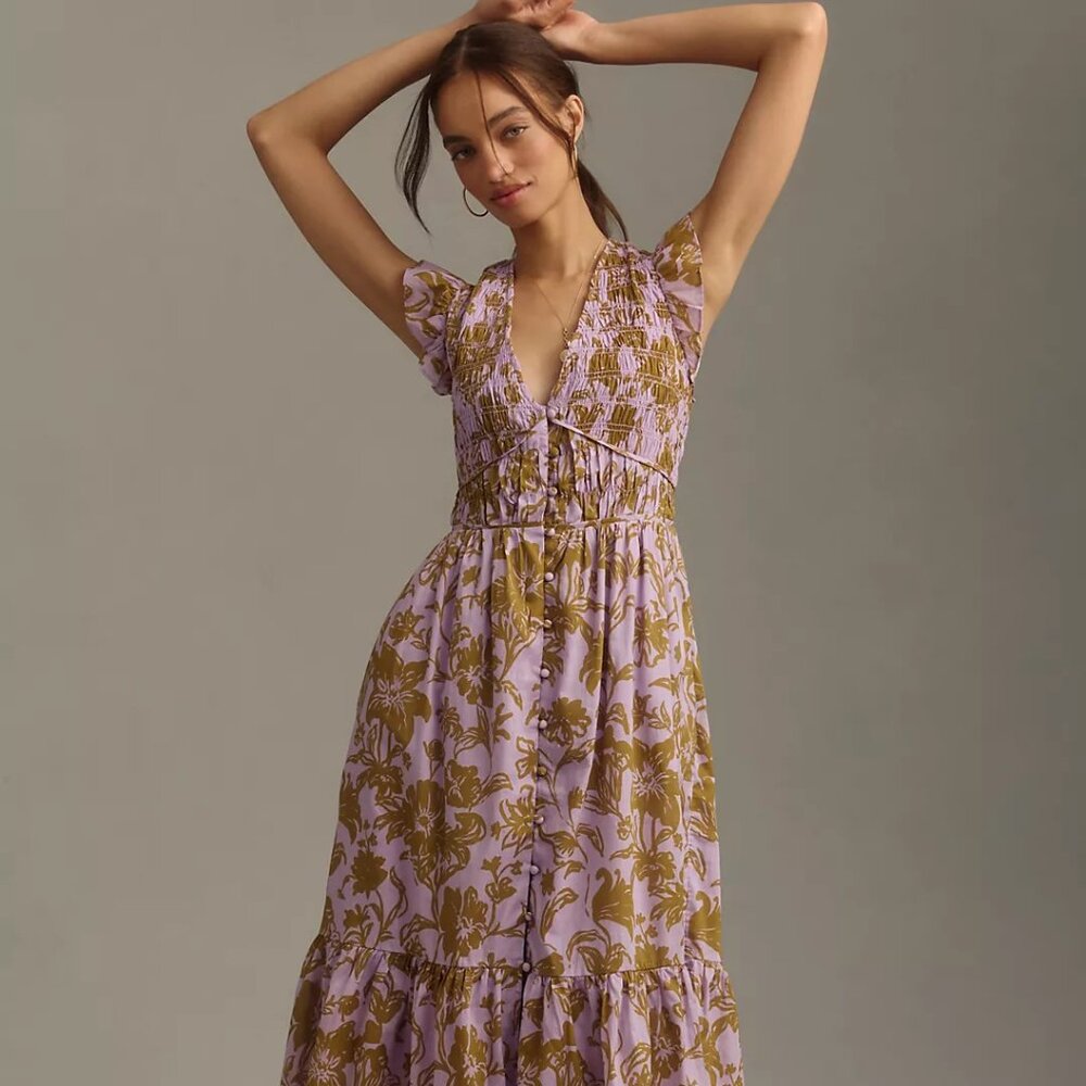 The Peregrine Midi Dress Size Small